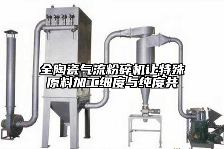 全陶瓷妖精视频黄片讓特殊原料加工細度與純度共