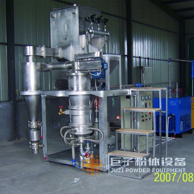 分別是JZL-200型氣流粉碎分妖精视频入口网站免费高清观看級機和JZL-400型氣流粉碎分級機